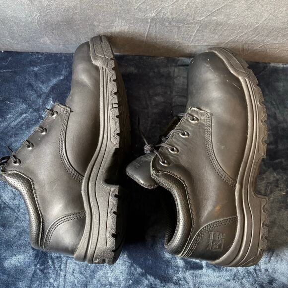 Timberland Pro 26 Powerboots Work Boots Sz 11.5 Titan Safety Toe Rugged Workwear - Picture 2 of 16
